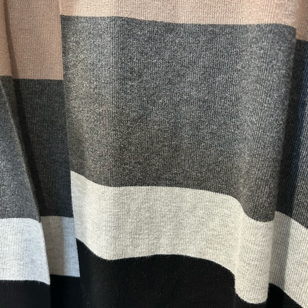 Women's Color Block Open Front Cardigan - Picture 4 of 8